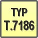 Piktogram - Typ: T.7186